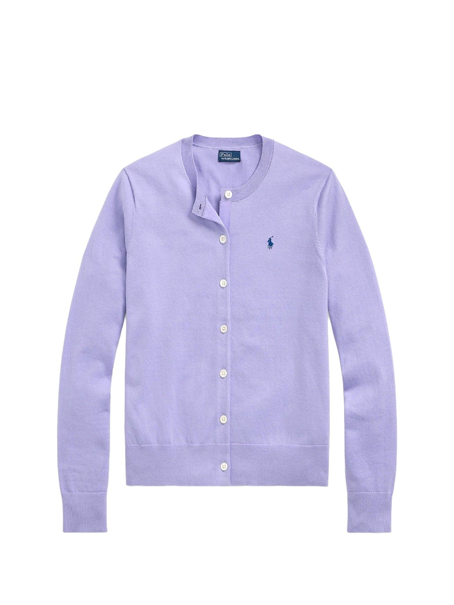 Cotton blend cardigan - Lavender