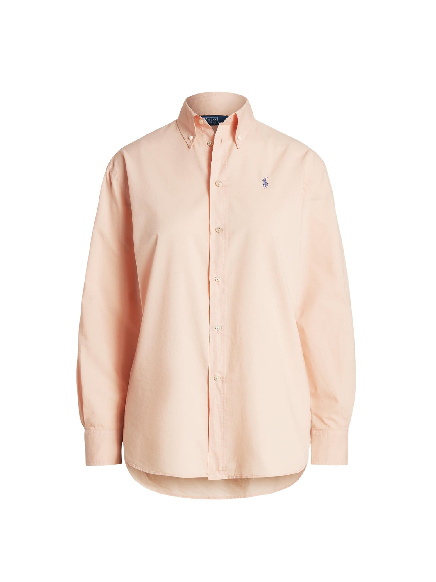 Chemise ample en sergé de coton - Rust