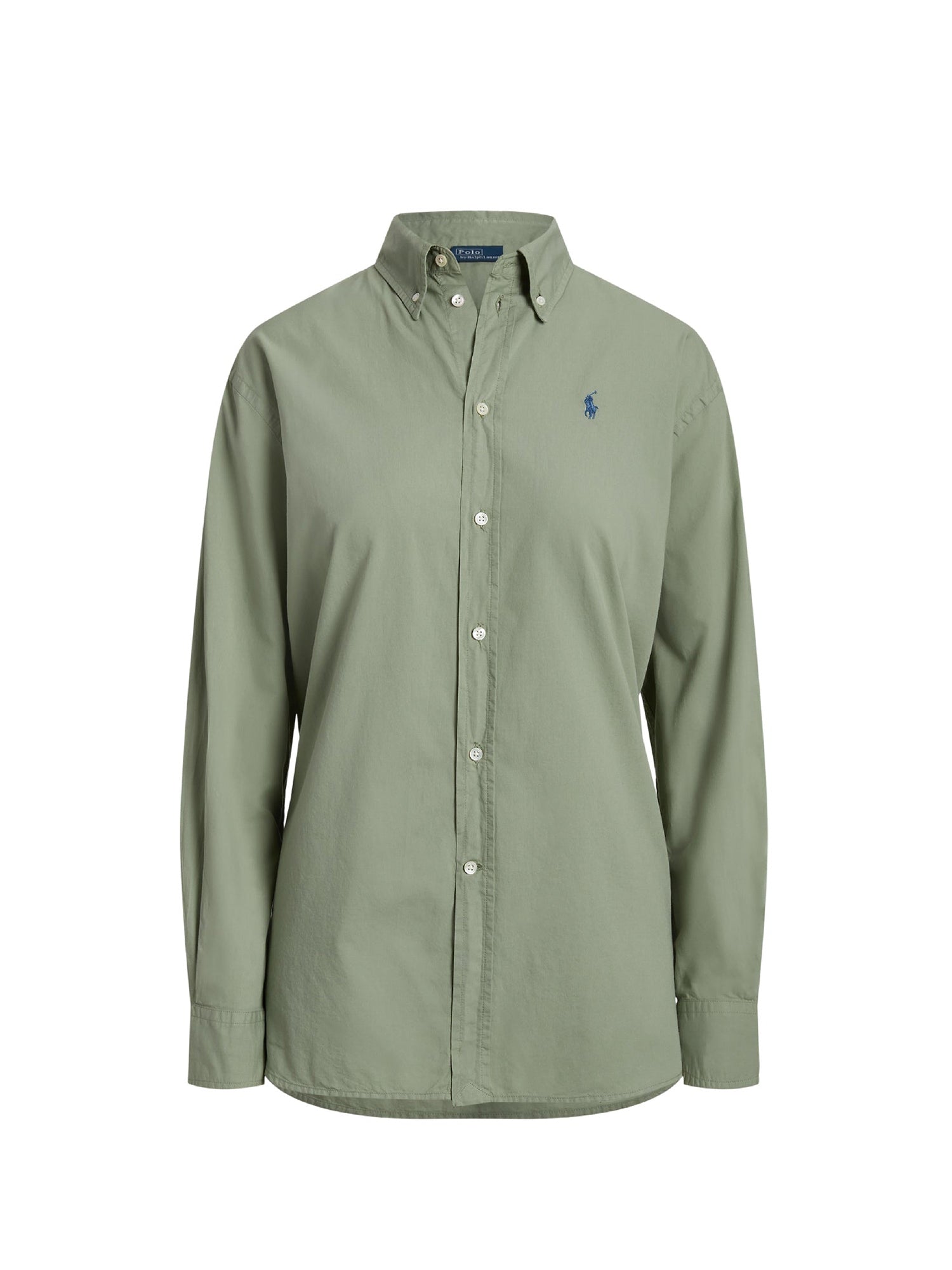 Chemise ample en sergé de coton - Greenstone