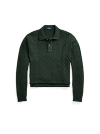 Polo torsadé laine et cachemire - Mallard