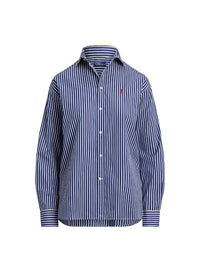 Chemise Relaxed Fit en coton rayé - Royal & White
