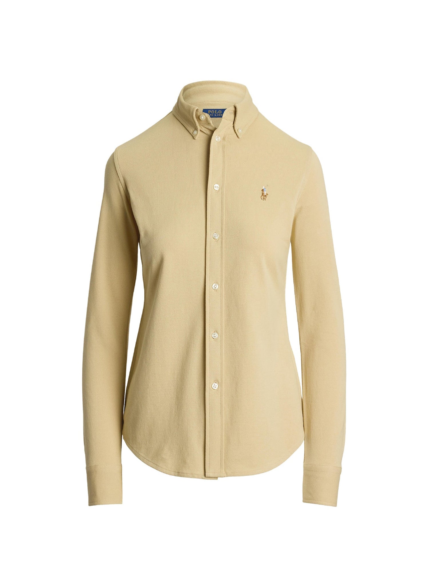 Chemise Oxford cintrée en coton - Polo Tan