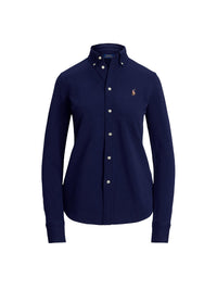 Chemise Oxford cintrée en coton - Cruise Navy