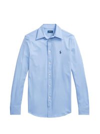 Chemise en coton interlock - Dress Shirt Blue