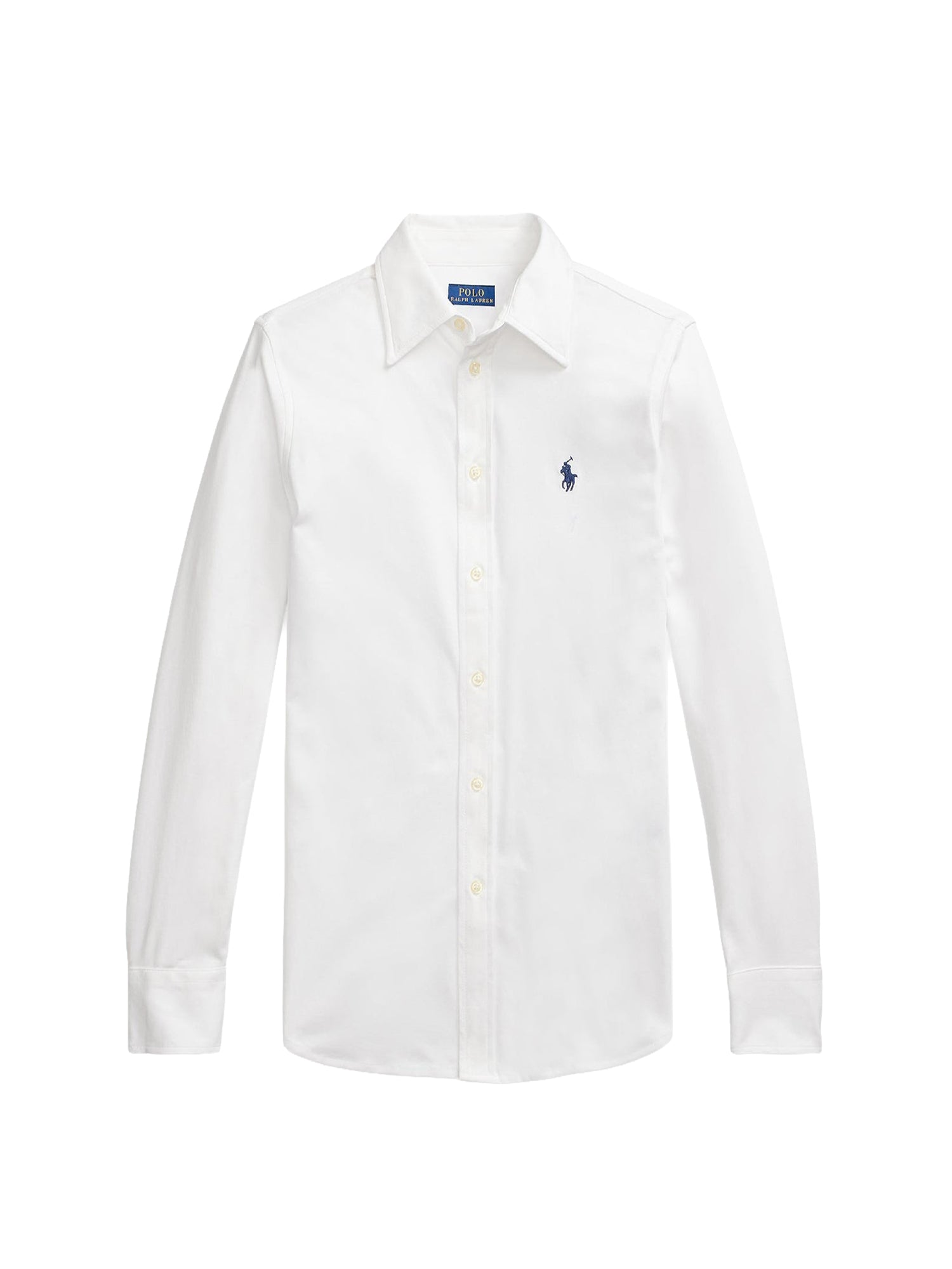 Chemise en coton interlock - White