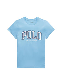 T-shirt logo en coton - Suffield Blue
