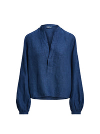 Chemisier en lin - Dark Cobalt