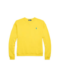 Pull col rond en molleton léger - Lemon Crush
