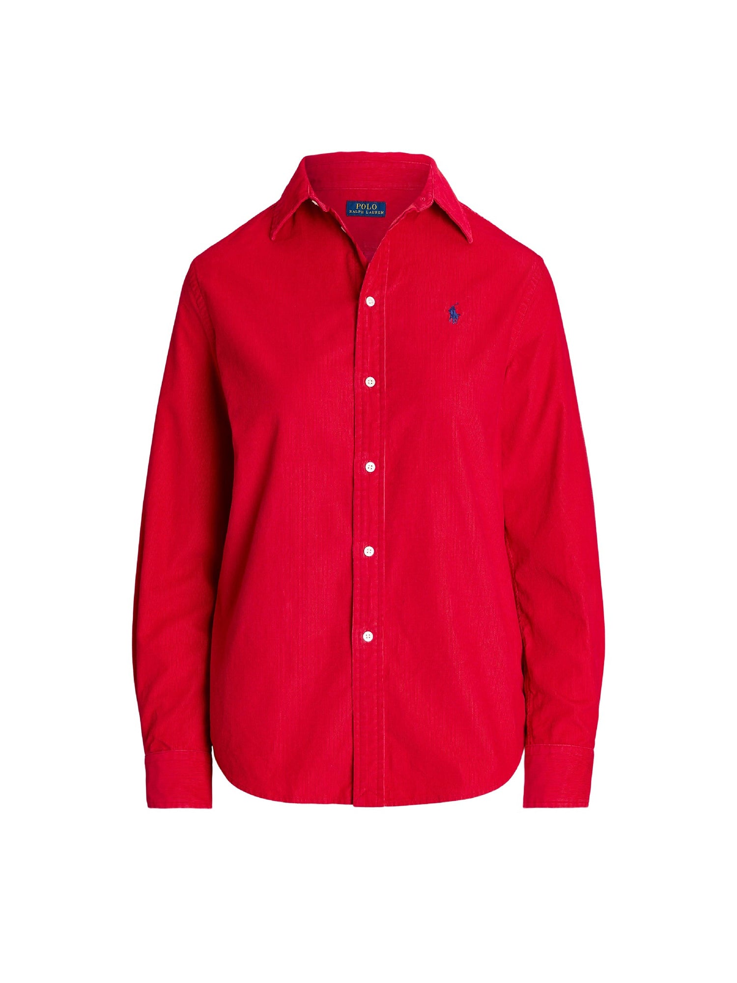 Chemise côtelé classique en velours - Ralph Red