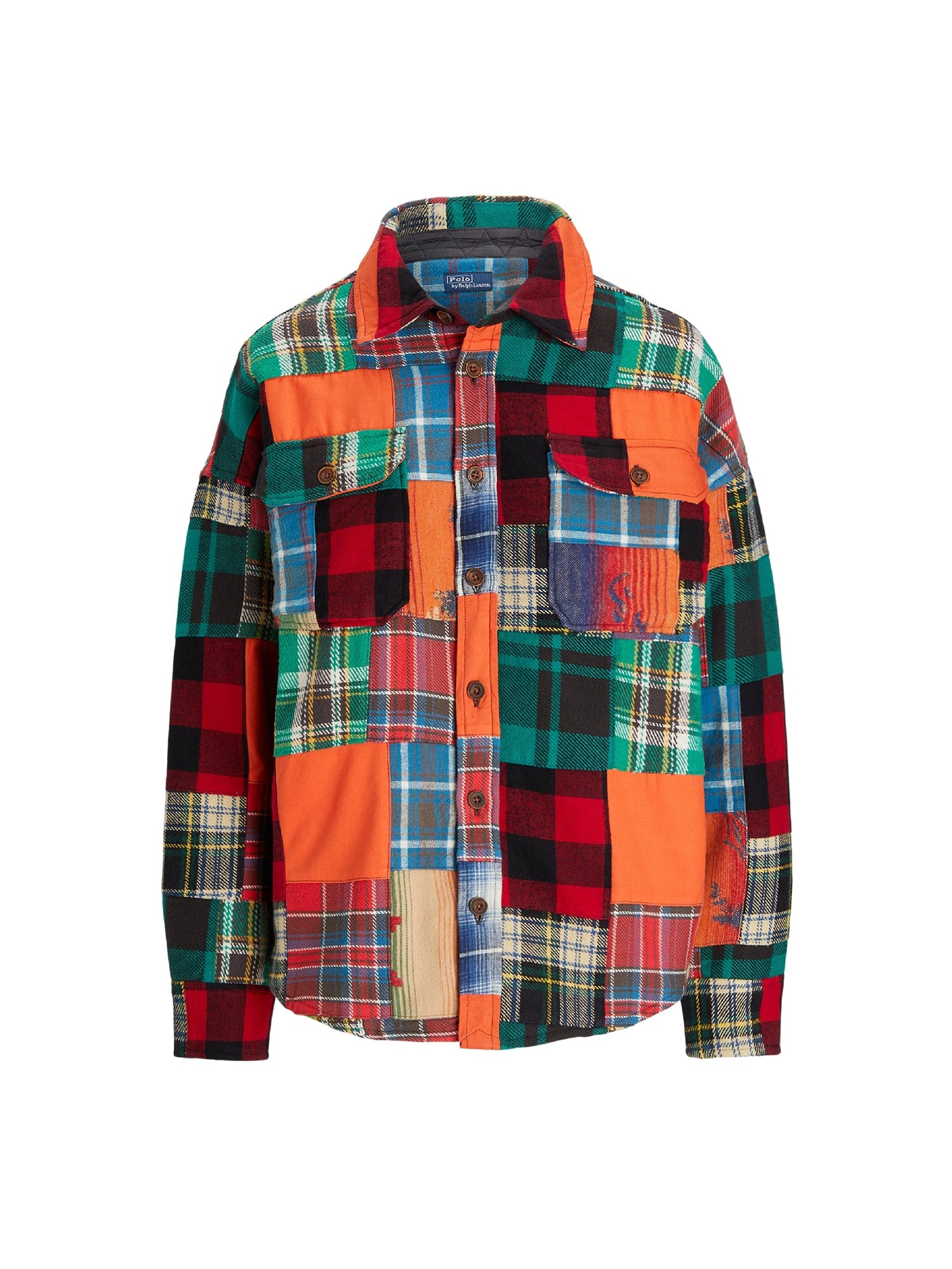 Patchwork overshirt - Multicolore Patchwork