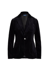Blazer velours côtelé de coton - Polo Black