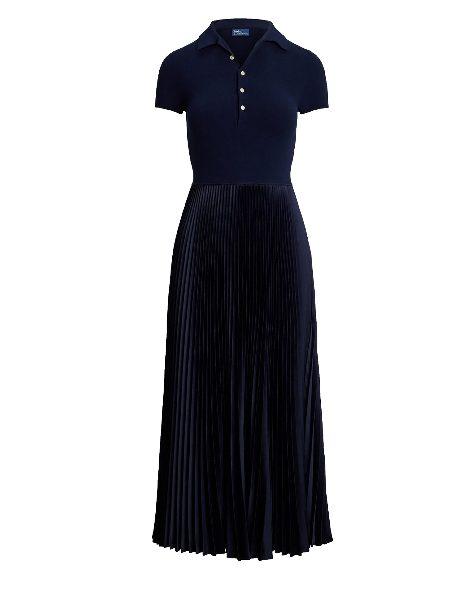 Polo dress with pullover top - Hunter Navy