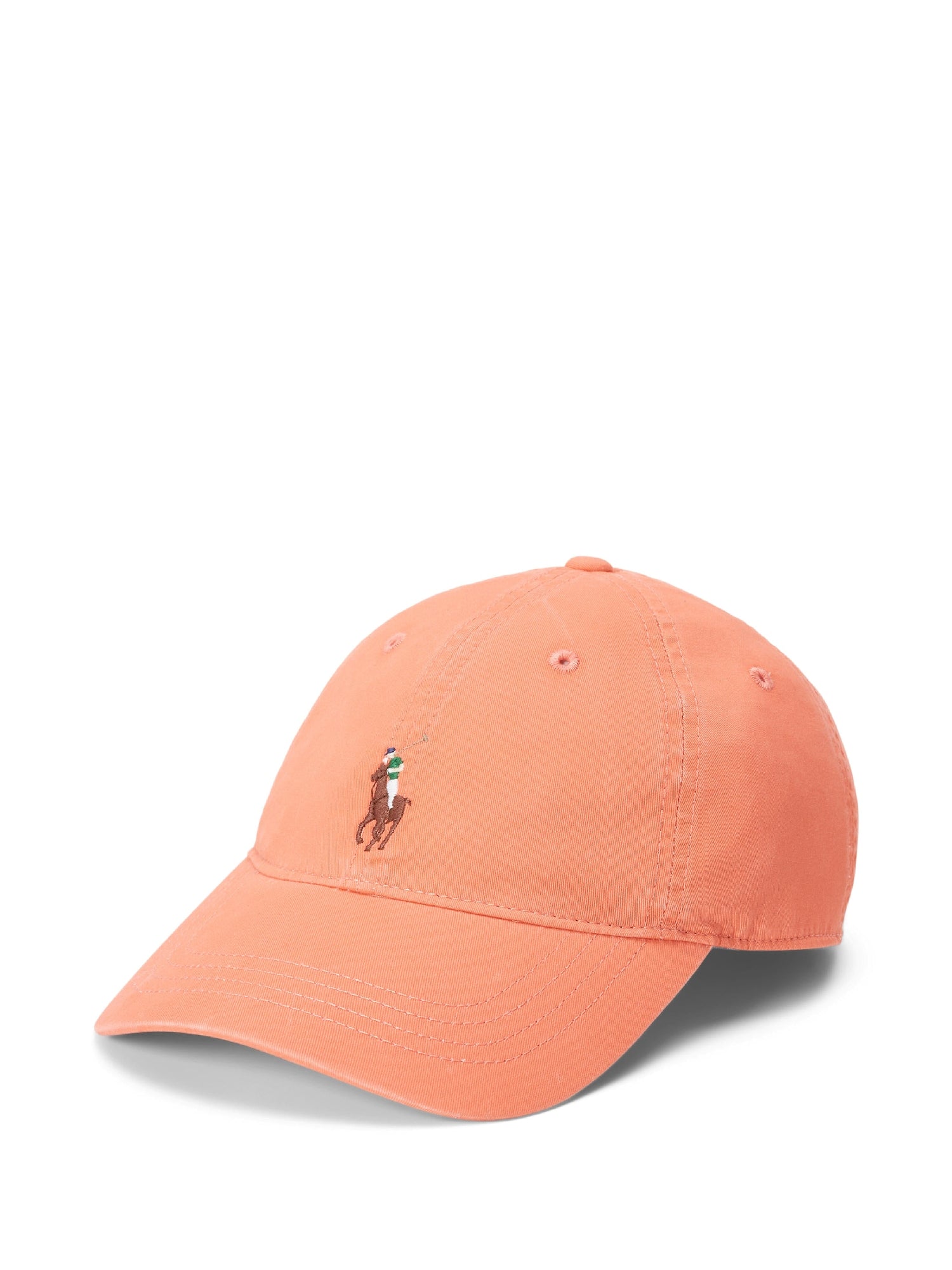 Casquette baseball sergé coton stretch - Deep Mango