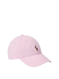 Casquette baseball sergé coton stretch - Carmel Pink