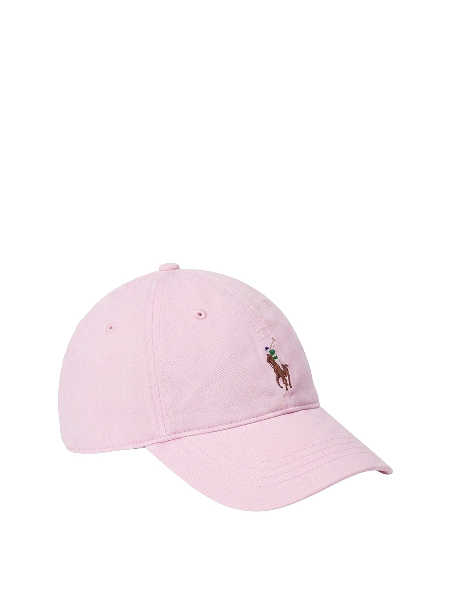 Casquette baseball sergé coton stretch - Carmel Pink