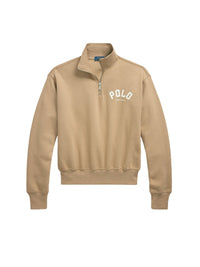 Sweat à demi-zip - Vintage Khaki