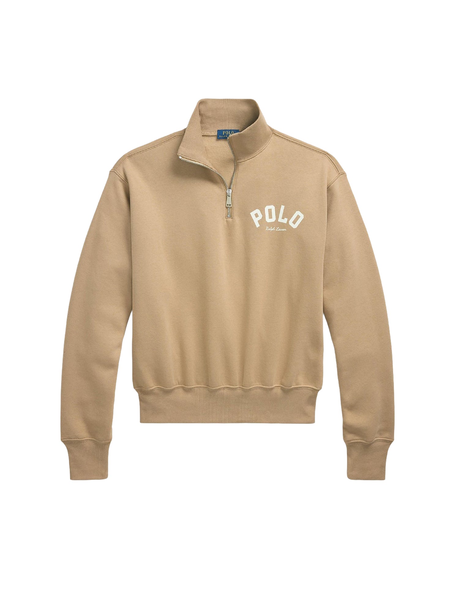 Sweat à demi-zip - Vintage Khaki