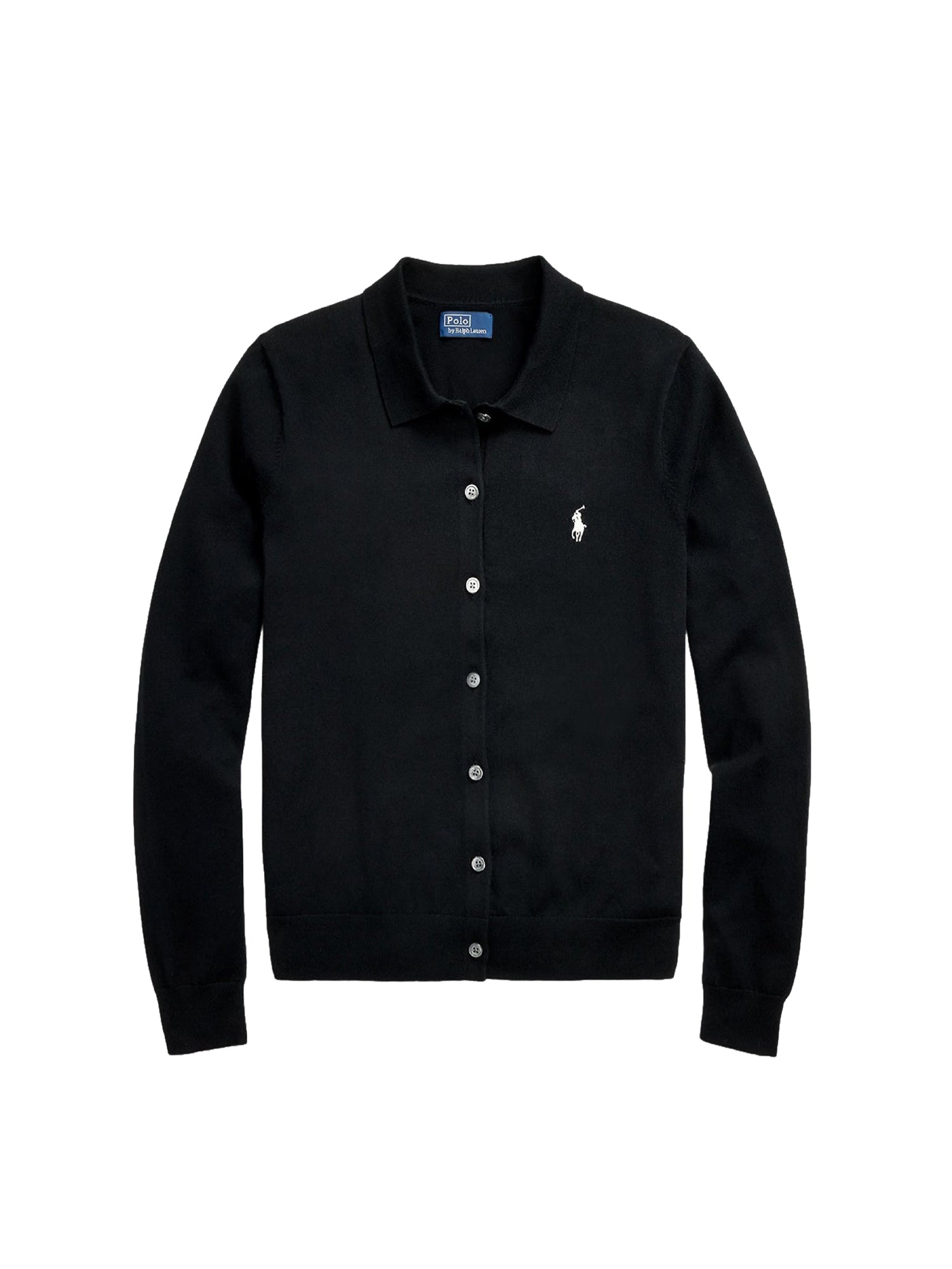 Cardigan à boutons - Polo Black