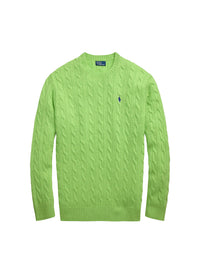 Ultra-light wool and cashmere blend jumper - Apple Green