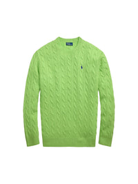 Pull ultra-léger en laine et cachemire mélangé - Apple Green