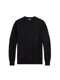 Wool round-neck jumper - Polo Black