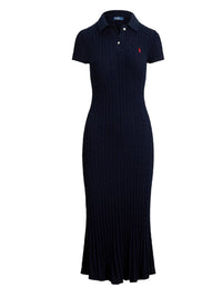 Robe polo torsadée  - Hunter Navy