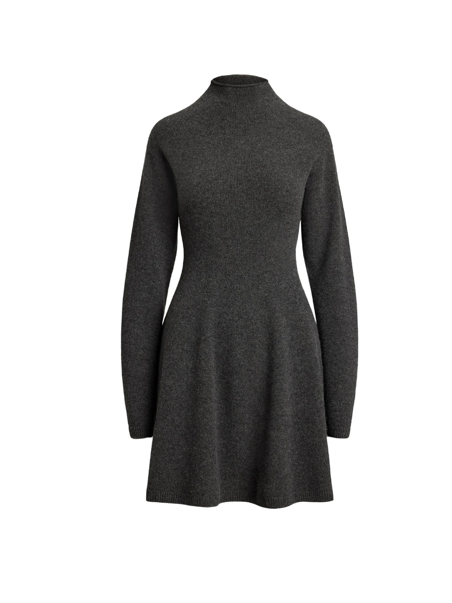 Robe-pull à col roulé en cachemire - Stadium Grey Heather