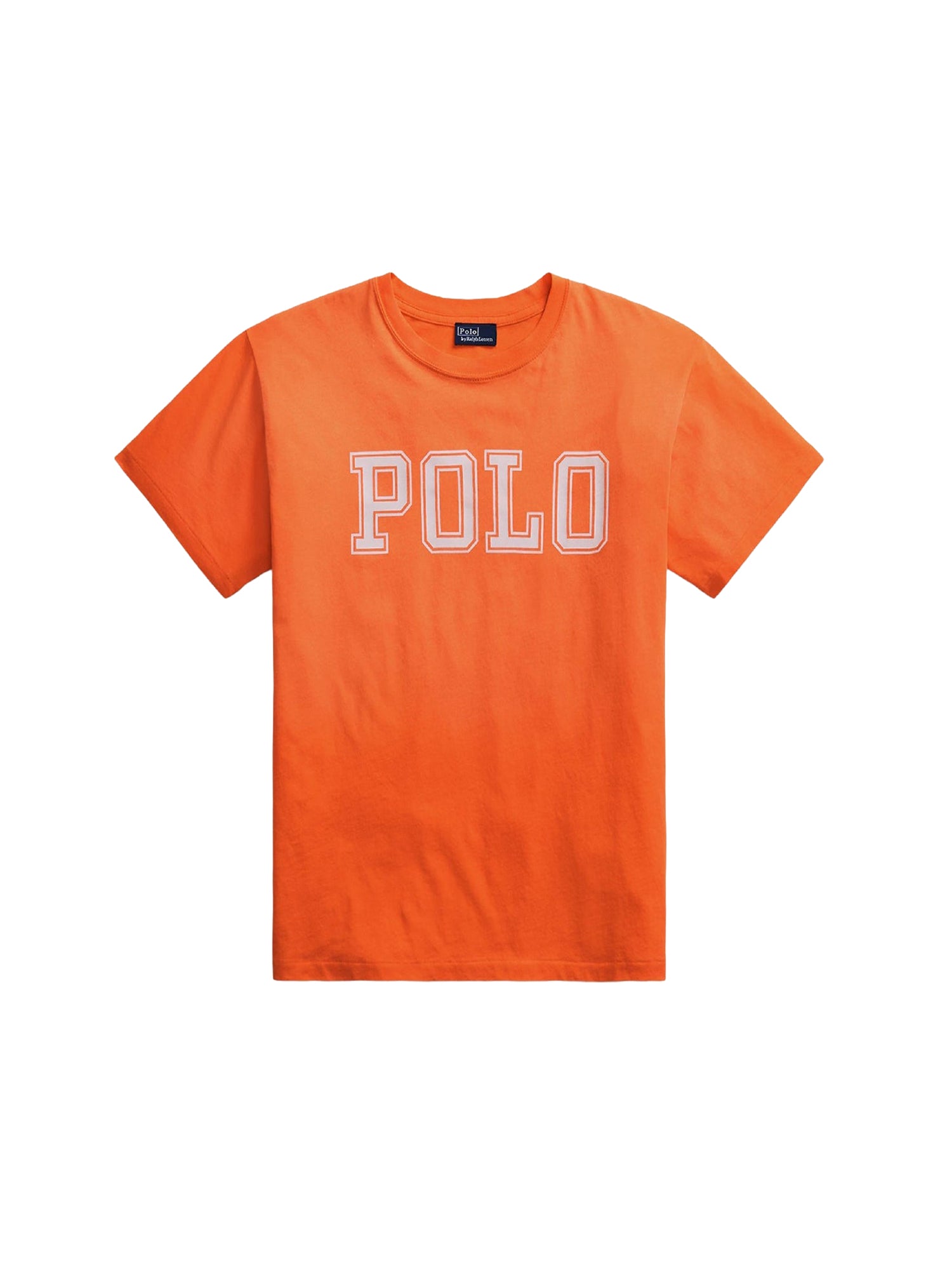 T-shirt  à logo en jersey de coton - May Orange