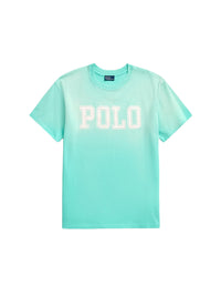 T-shirt  à logo en jersey de coton - Aqua Glass
