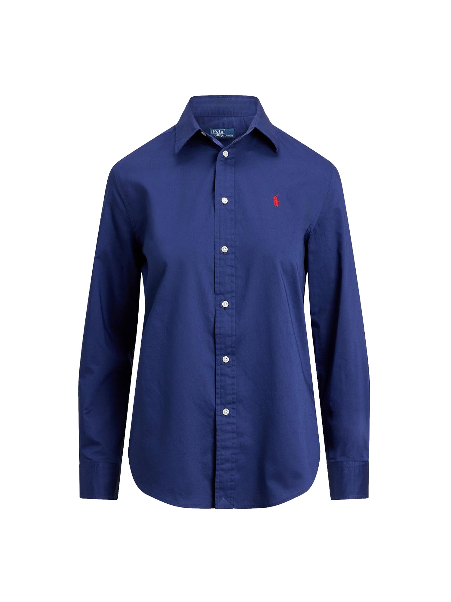 Chemise Classic Fit en sergé de coton  - Classic Navy