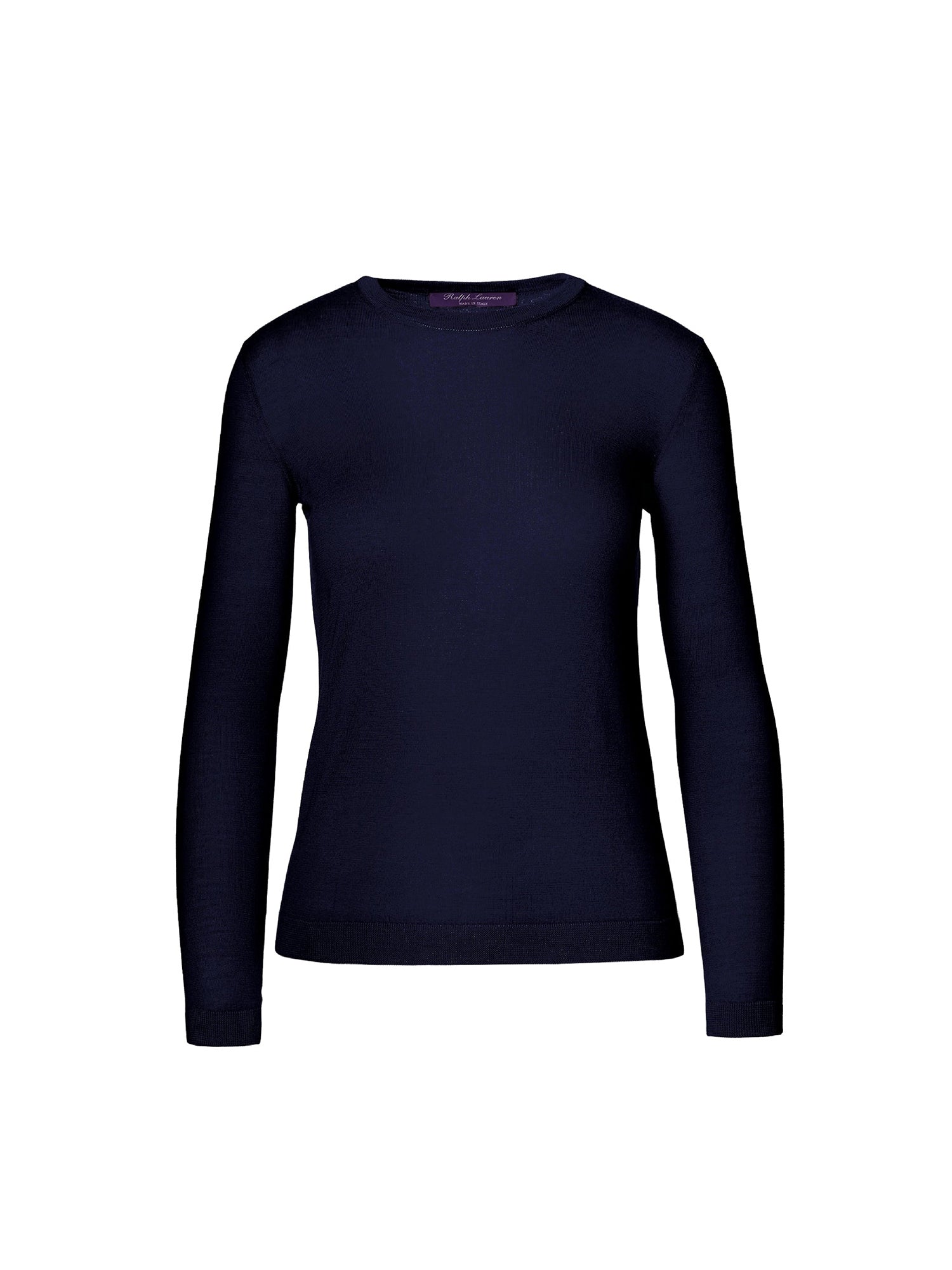 Pull col rond en cachemire - Lux Navy