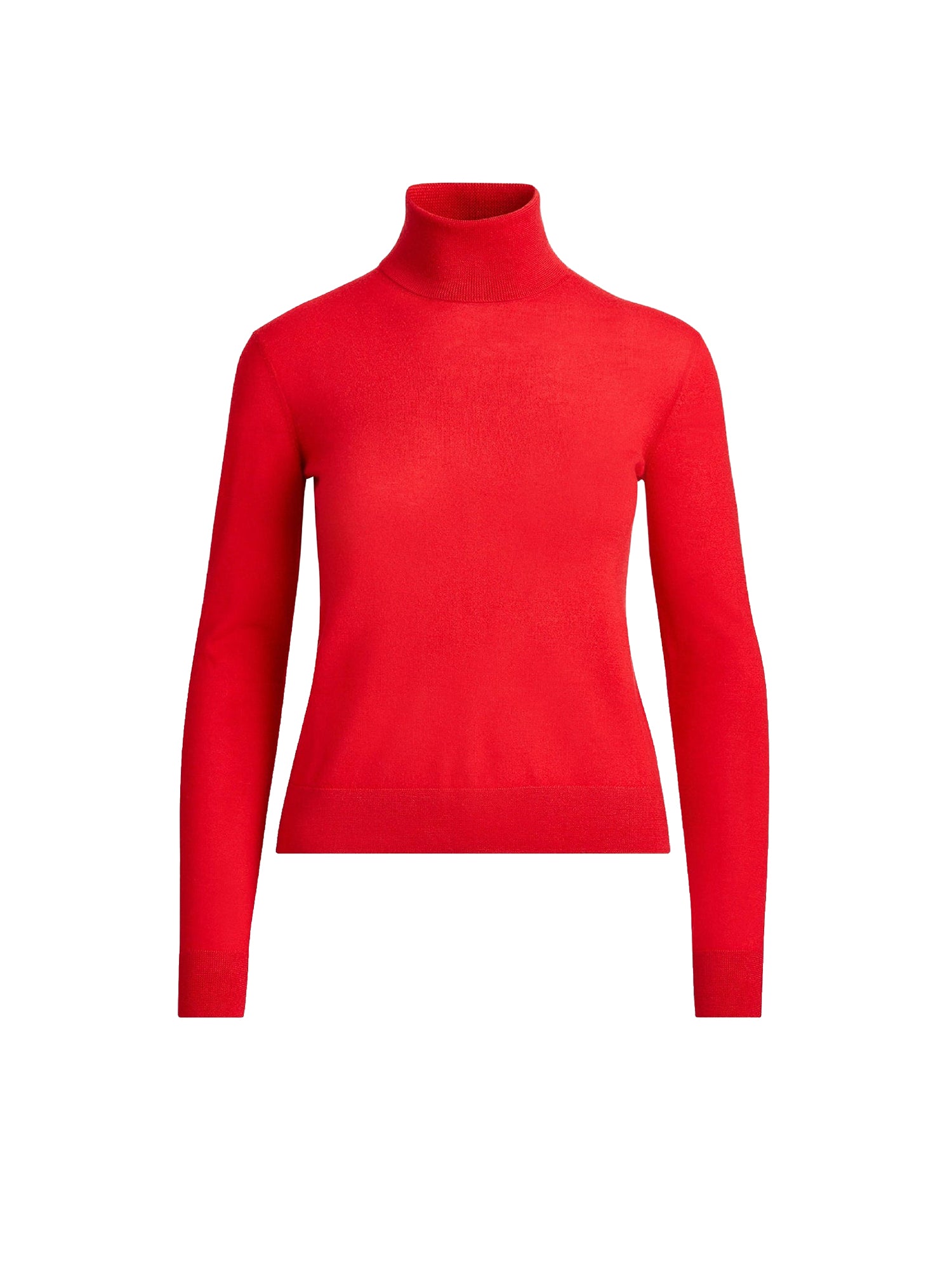 Pull à col roulé en cachemire - Bright Red
