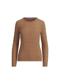 Pull en cachemire torsadé - Lux Camel