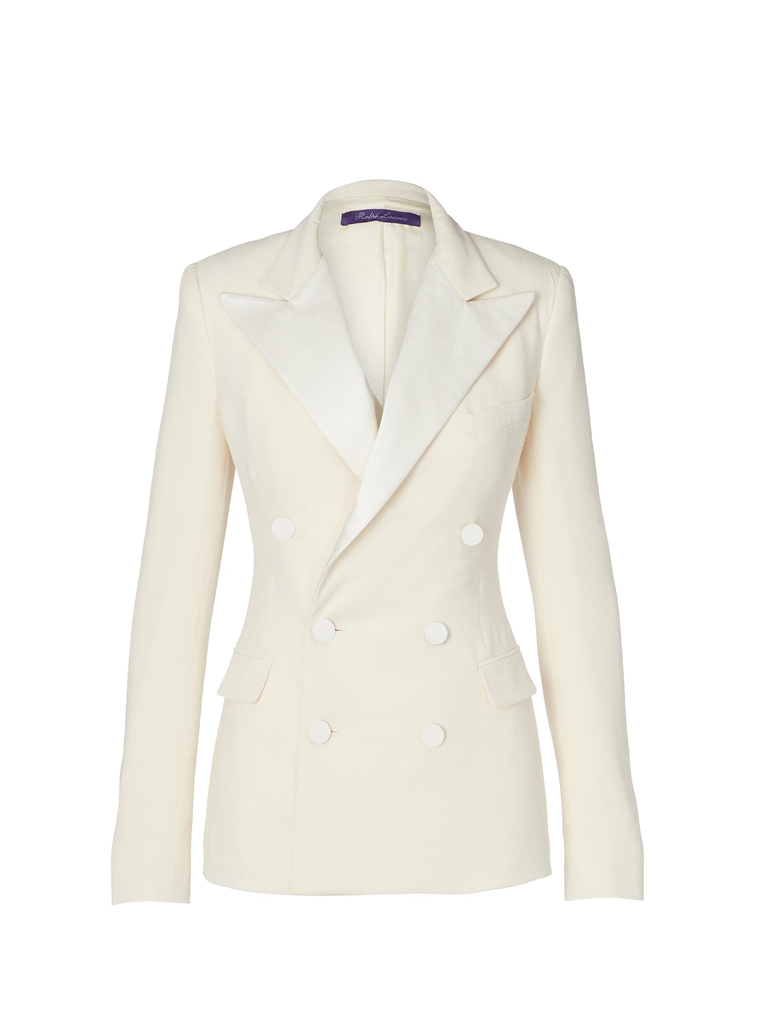 Silk dinner jacket - Cream