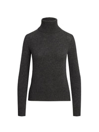 Pull à col roulé en cachemire - Dark Grey Melange