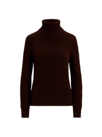 Pull à col roulé en cachemire - Brown