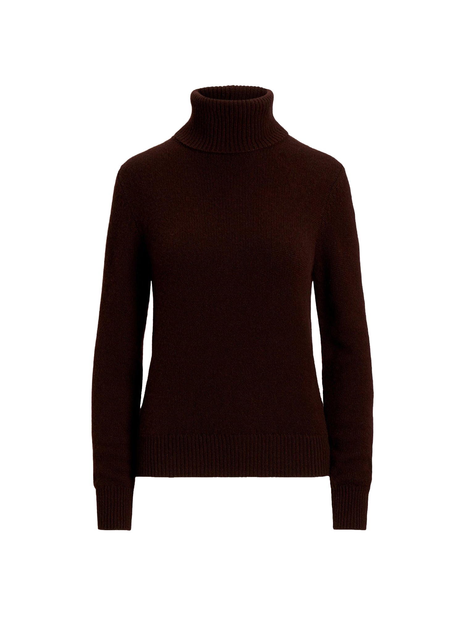 Pull à col roulé en cachemire - Brown