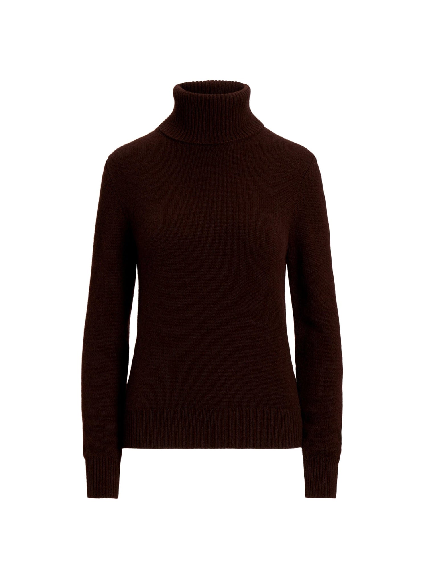 Pull à col roulé en cachemire - Brown