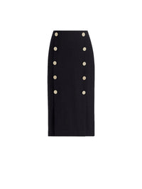 Ophelie skirt in wool - Midnight