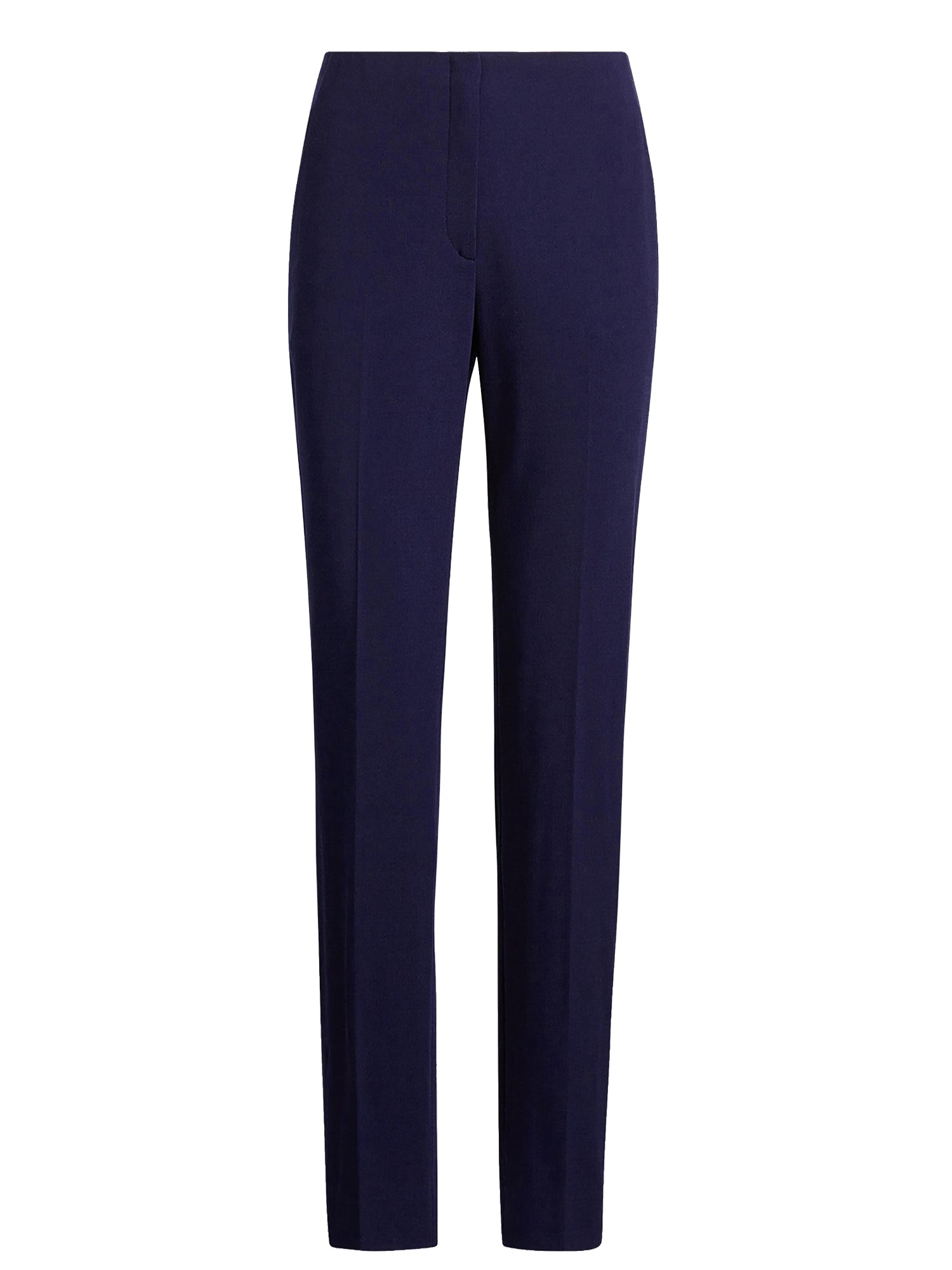 Pantalon Simone en crêpe de laine - Navy