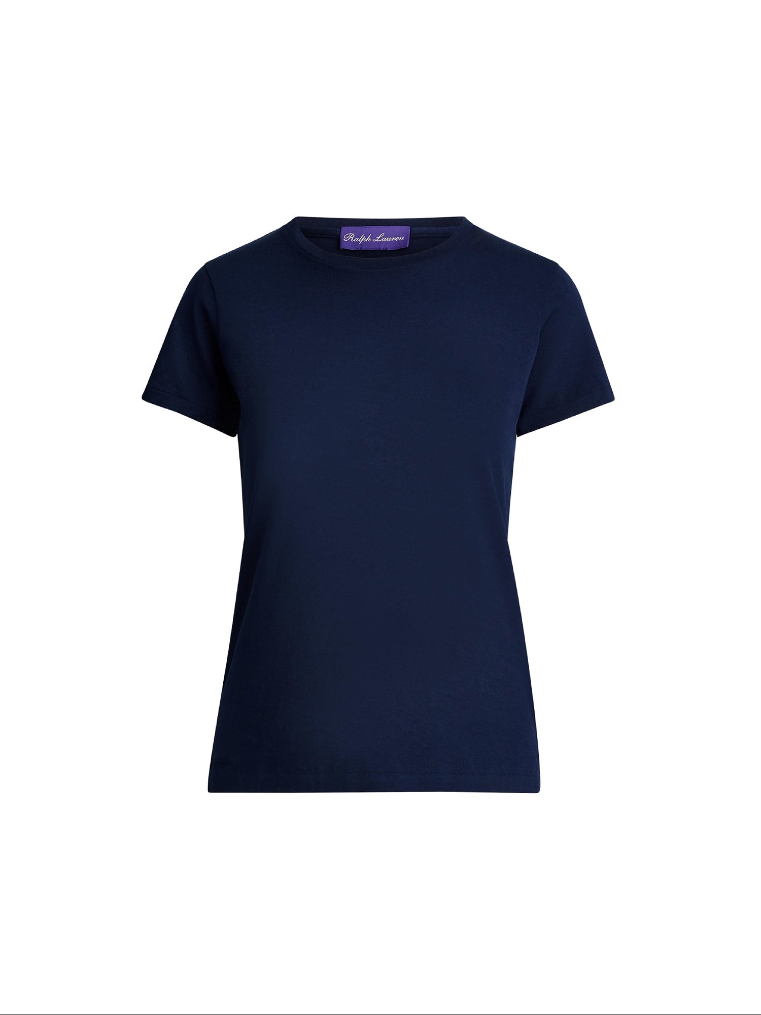 T-shirt col rond en coton - Lux Navy