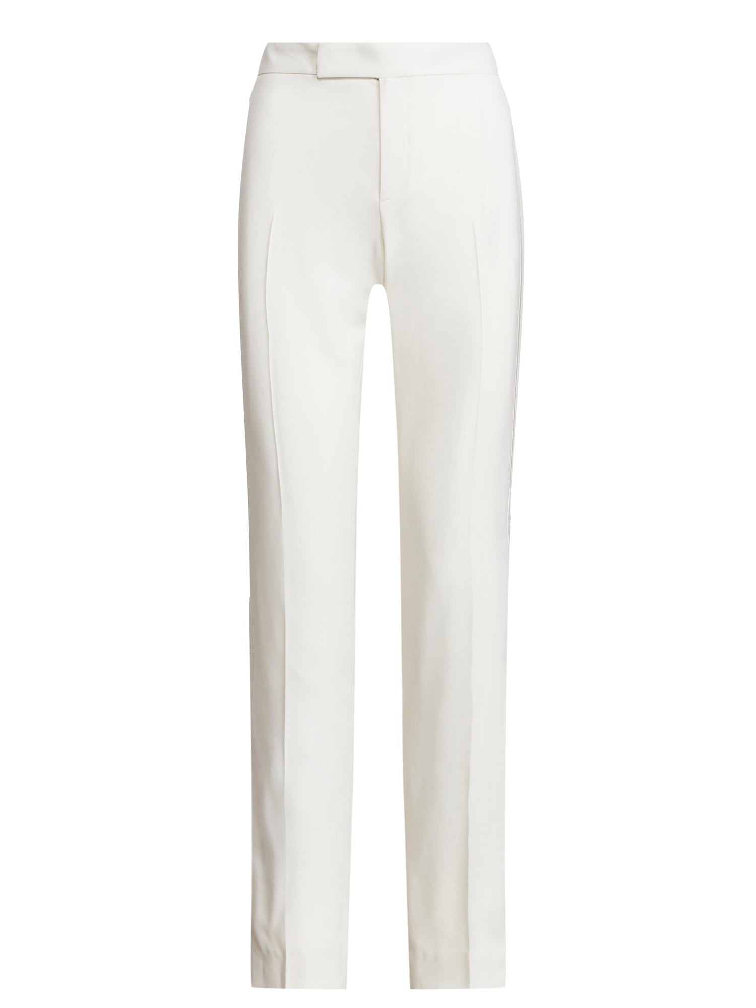 Pantalon de smoking Seth en crêpe de laine - Lux Cream
