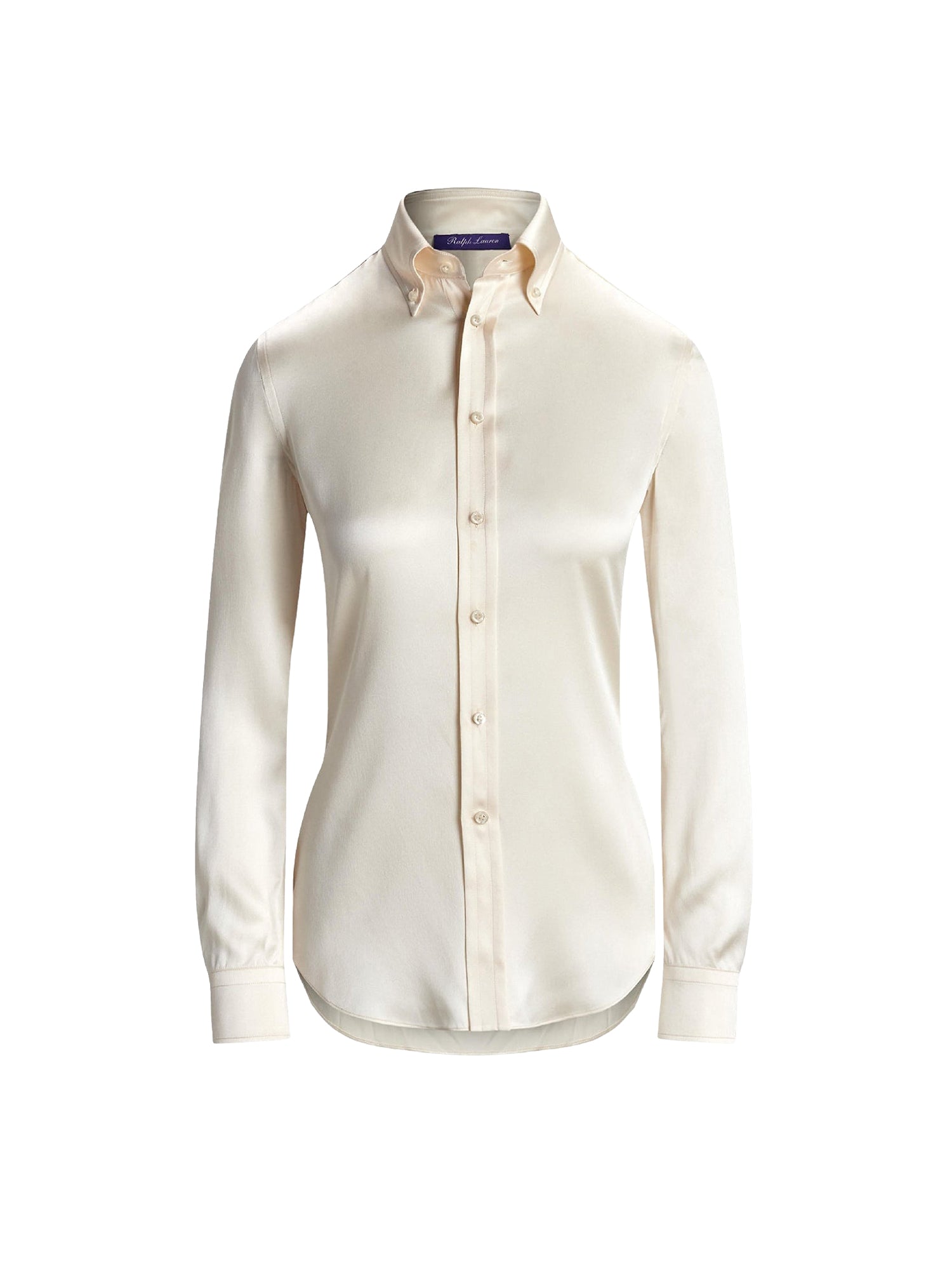 Chemise Cameron droite en soie naturelle - Off White