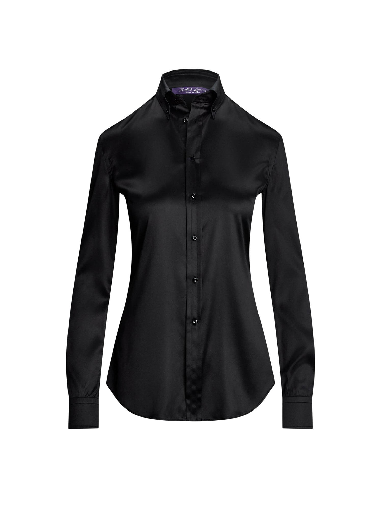 2pcs / NEW // BLACK BUTTON FRONT SHIRT LONG SLEEVE CAMERON
