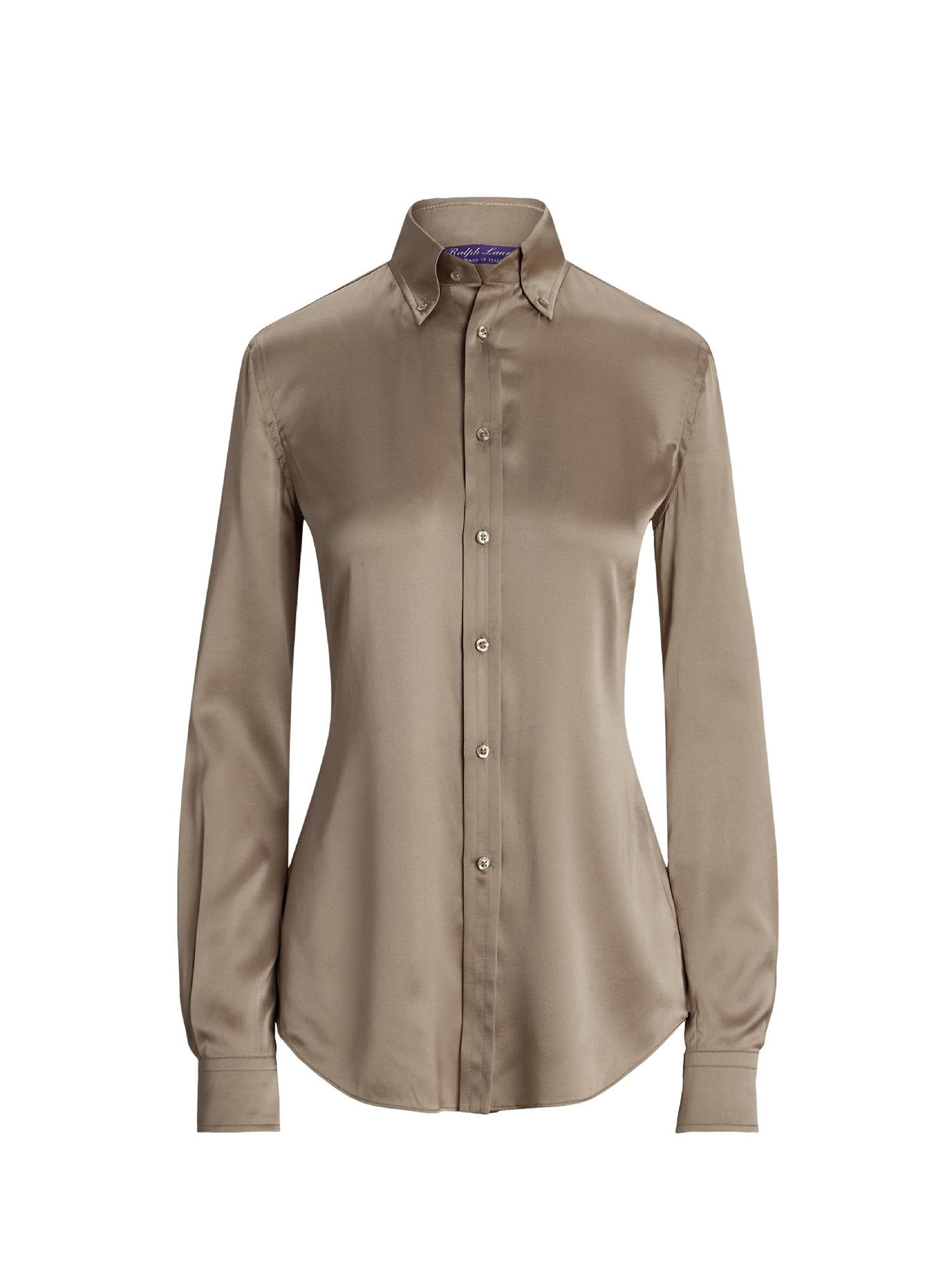 Chemise Cameron Straight Fit en soie - Mineral