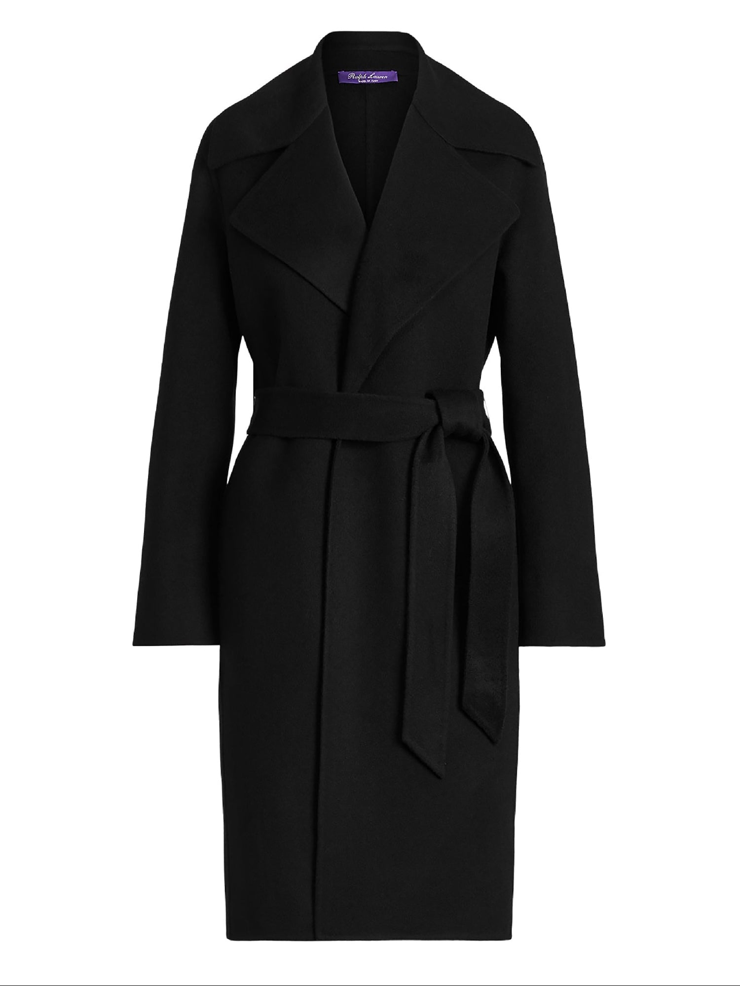 Manteau Cameo en laine et cachemire - Black