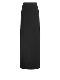 Jupe Shaniya en crêpe satin - Black