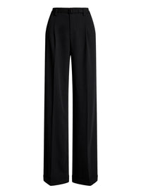 Pantalon Acklie en gabardine de laine - Black