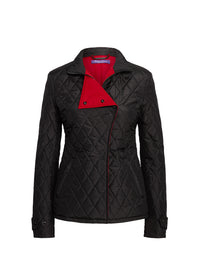 Veste Doma en taffetas de soie - Black