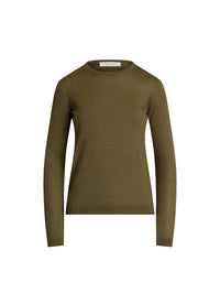 Pull col rond en cachemire - Moss